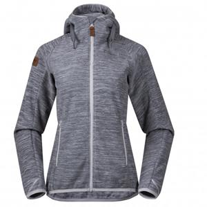 Bergans  Women's Hareid Fleece Jacket - Fleecevest, grijs