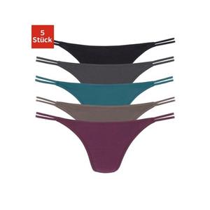 Vivance String van elastisch katoen (5 stuks, Set van 5)