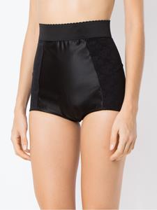 dolce&gabbana Dolce & Gabbana hoog getailleerde slip - Zwart