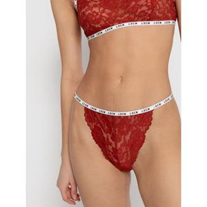 LSCN by LASCANA String met gebloemde kant (1 stuk)