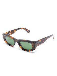 off-whiteeyewear Off-White Eyewear Matera zonnebril met rechthoekig montuur - Bruin