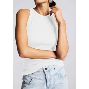 Rich & Royal Geribde tanktop in ribstructuur
