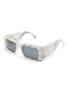 off-whiteeyewear Off-White Eyewear Milano zonnebril met rechthoekig montuur - Grijs