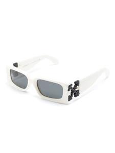off-whiteeyewear Off-White Eyewear Roma zonnebril met rechthoekig montuur - Wit