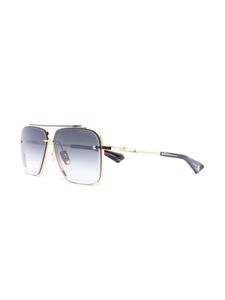 ditaeyewear Dita Eyewear Zonnebril met piloten montuur - Goud