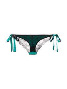 gilda&pearl Gilda & Pearl Eva slip met kanten vlak - Groen