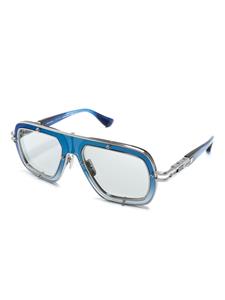 ditaeyewear Dita Eyewear Zonnebril met rond montuur - Zilver