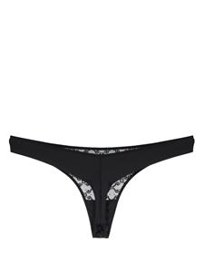 marliesdekkers Marlies Dekkers Calliope string met devoré-effect - Zwart