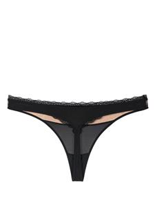 Marlies Dekkers String met kant - Zwart