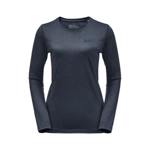 Jack Wolfskin  Women's Sky Thermal L/S - Fleecetrui, blauw