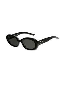 gentlemonster Gentle Monster Zonnebril met rond montuur - Zwart