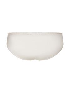 dolce&gabbana Dolce & Gabbana Mid waist satijnen slip - Wit
