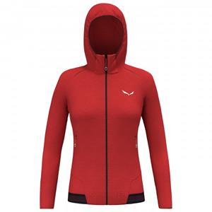 Salewa  Women's Pedroc PolarLite Hooded Jacket - Fleecevest, rood