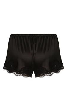 dolce&gabbana Dolce & Gabbana Blouse met kanten detail - Zwart