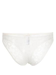 ERES Slip met borduurwerk - Wit
