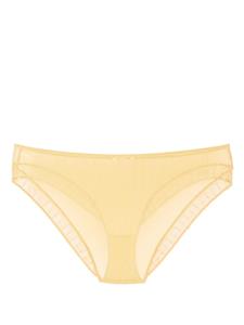 ERES Slip met kant - Geel