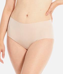 Magic 2-pak Organic Naadloos dames taille slip - Modal invisible seamless maxi slip - Onzichtbaar ondergoed