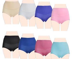 Fine Woman 10-pak - katoenen dames taille slip - Multipack dames onderbroek - Goedkoop katoenen ondergoed dames