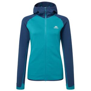 Mountain Equipment  Women's Eclipse Hooded Jacket - Fleecevest, turkoois/blauw