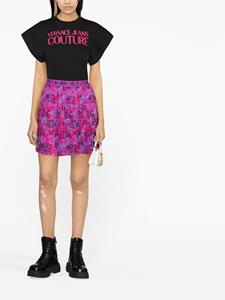 versacejeanscouture Versace Jeans Couture Geplooide mini-rok - Roze