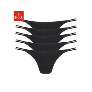 Vivance String van elastisch katoen (5 stuks, Set van 5)