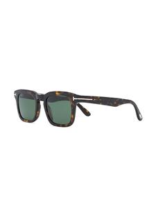 tomfordeyewear TOM FORD Eyewear Zonnebril met schildpadschild design - Bruin