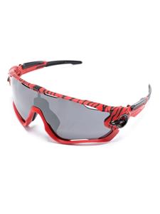 Oakley Jawbreaker zonnebril met schild montuur - Zwart