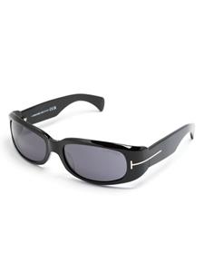 tomfordeyewear TOM FORD Eyewear Zonnebril met rechthoekig montuur - Zwart