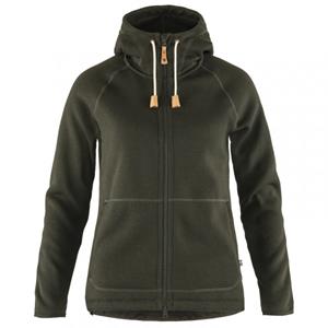 Fjällräven  Women's Övik Fleece Hoodie - Fleecevest, olijfgroen