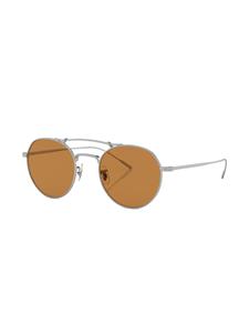 oliverpeoples Oliver Peoples Reymont zonnebril met rond montuur - Zilver