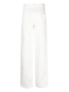 Cecilie Bahnsen Straight jeans - Wit