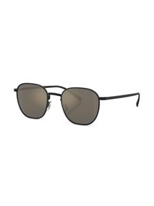 oliverpeoples Oliver Peoples Rynn zonnebril met vierkant montuur - Zwart