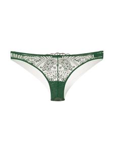 i.d.sarrieri I.D. Sarrieri Slip met borduurwerk - Groen