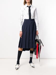 thombrowne Thom Browne School Uniform Pleated Skirt - Blauw