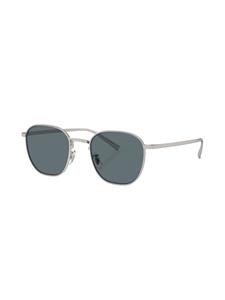 oliverpeoples Oliver Peoples Rynn zonnebril met vierkant montuur - Zilver