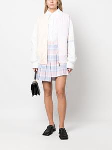 Thom Browne Geruite mini-rok - 680 LT PINK