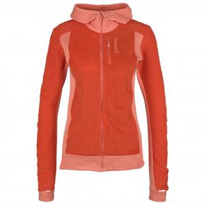 Norrøna  Women's Falketind Alpha120 Zip Hood - Fleecevest, rood