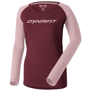 Dynafit  Women's 24/7 L/S Tee - Longsleeve, rood