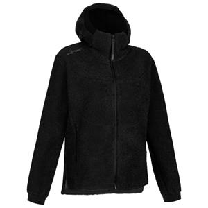 LaMunt - Women's Sophia Cozy Thermal Hoodie - Fleecevest, zwart