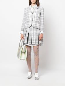 thombrowne Thom Browne Geruite plooirok - Grijs