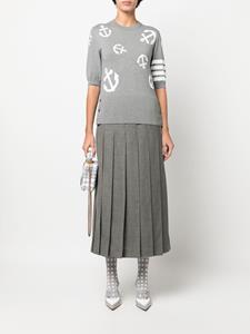 thombrowne Thom Browne Midi-plooirok - Grijs