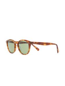 oliverpeoples Oliver Peoples Desmon Sun zonnebril met rond montuur - Bruin
