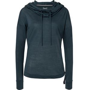super.natural - Women's Funnel Hoodie - Hoodie, blauw