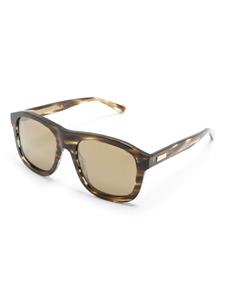 Gucci Eyewear Zonnebril met vierkant montuur - Bruin