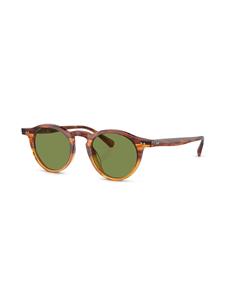 oliverpeoples Oliver Peoples Op-13 zonnebril met rond montuur - Bruin
