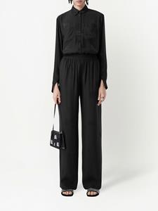 Burberry Zijden blouse - Zwart