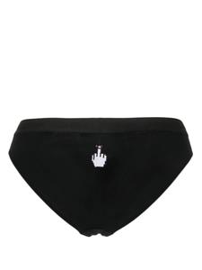 natashazinko Natasha Zinko Slip met patch - Zwart