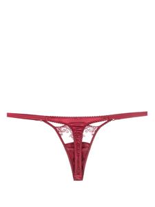 fleurofengland Fleur Of England String met geborduurde bloemen - Rood