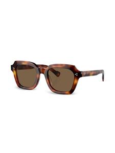 oliverpeoples Oliver Peoples Kienna zonnebril met vierkant montuur - Groen