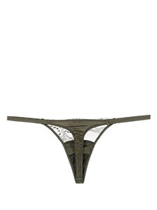 fleurofengland Fleur Of England Zijden string - Groen